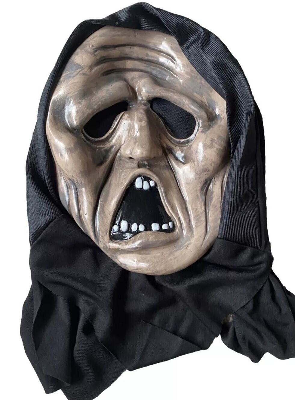 Easter Unlimited Vtg Horror Mask Scary Screaming Face Mummy Halloween 9217 Latex